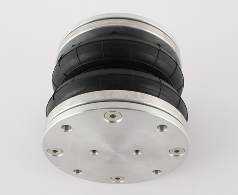آلیاژ آلومینیوم 2 لوب Dunlop مخلوط فنر هوا از الاستومرها و تقویت نساجی -30 درجه سانتیگراد تا 70 درجه سانتیگراد